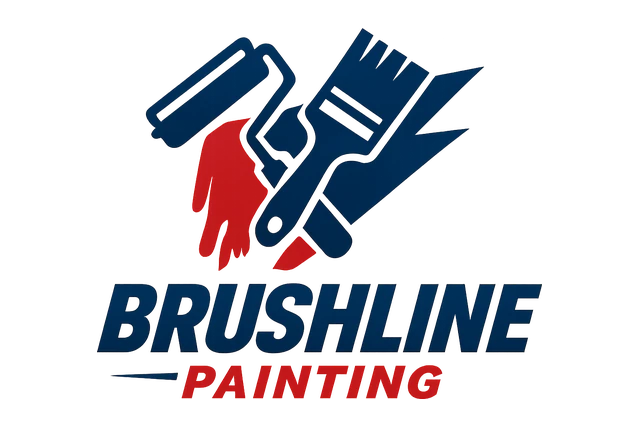 Painting Custom Logo Decal: Brushline Painting Design