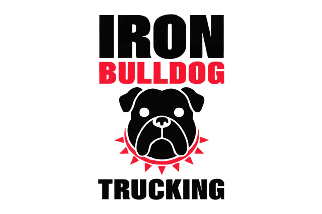Spiked Bulldog Trucking Logo design