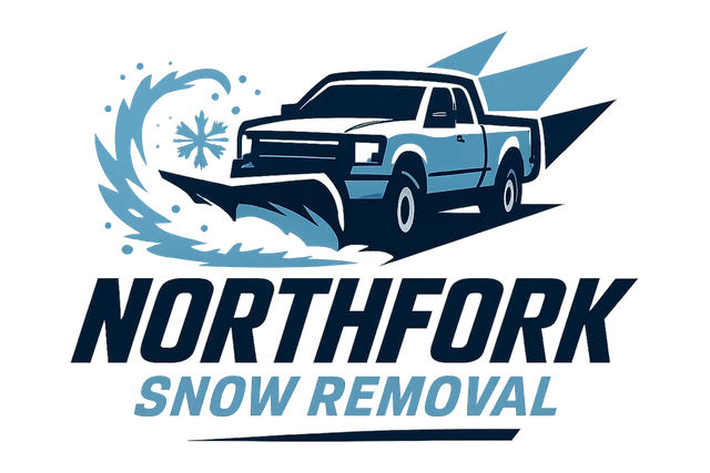 Snow Removal Custom Logo Decal: Northfork Snow Removal Design