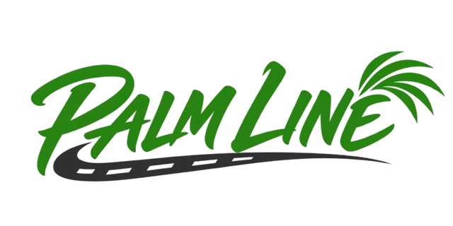 Palm Road Script Logo design
