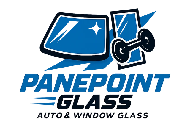 Glass Custom Logo Decal: Panepoint Glass Design
