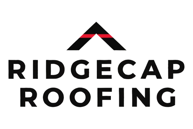 Ridge Cap Roofing Logo design