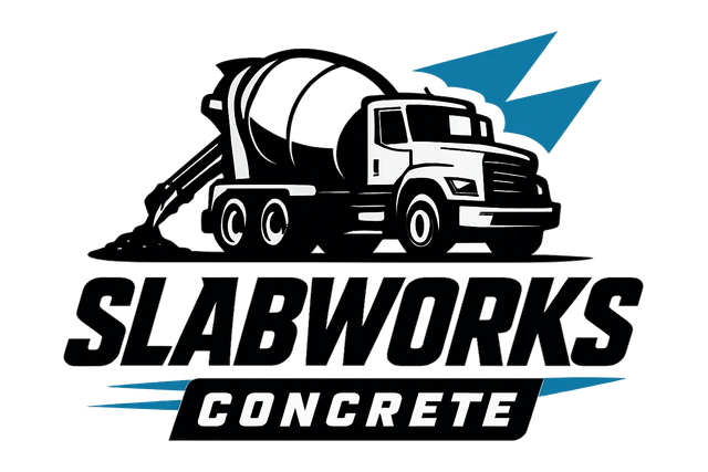 Concrete Custom Logo Decal: Slabworks Concrete Design