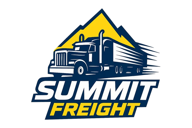 Trucking Custom Logo Decal: Summit Freight Design