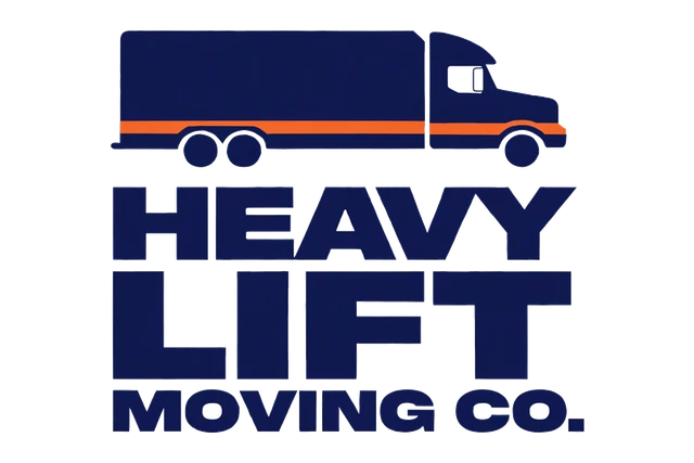 Box Truck Profile Moving Logo design