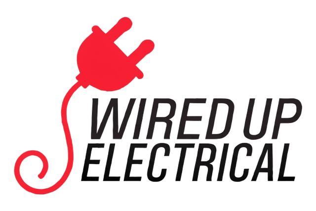 Red Plug and Cord Electrical Logo design