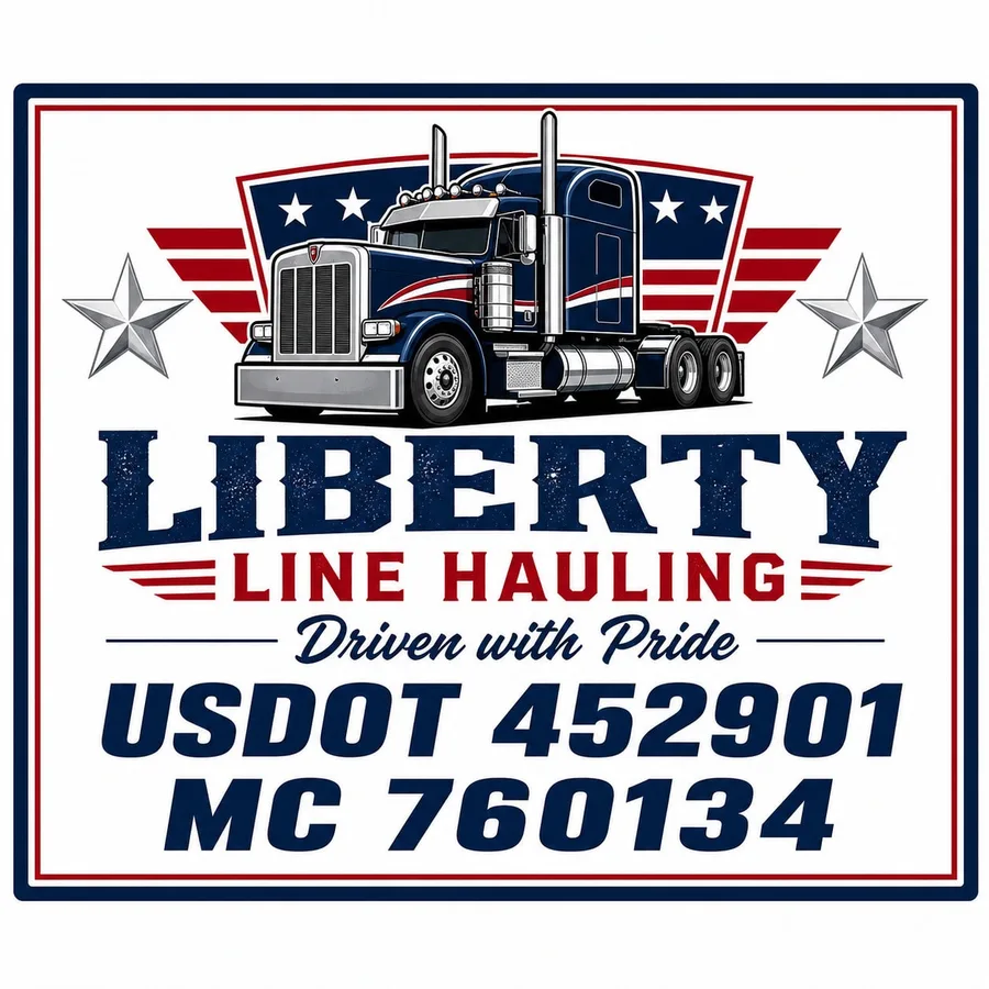 Liberty Line Navy Stars Door Decal Set: sample artwork