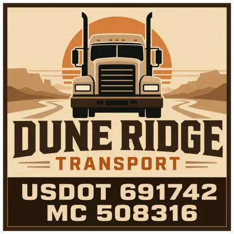 Dune Ridge Desert Sunset Door Decal Set design