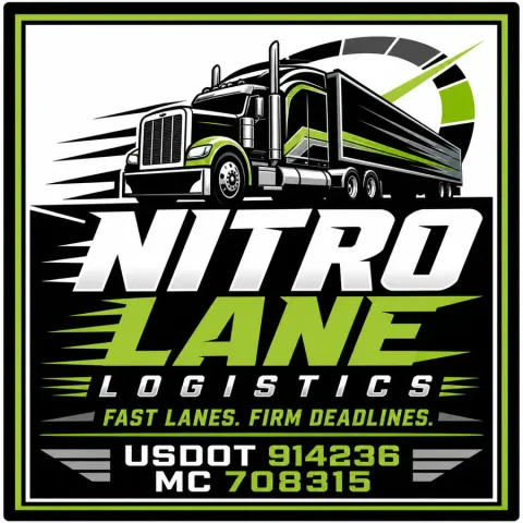 Nitro Lane Black & Lime Green Speed Door Decal Set design