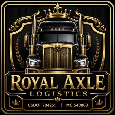 Royal Axle Gold Black Premium Door Decal Set design