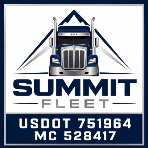 Summit Fleet Navy Minimalist Door Decal Set design