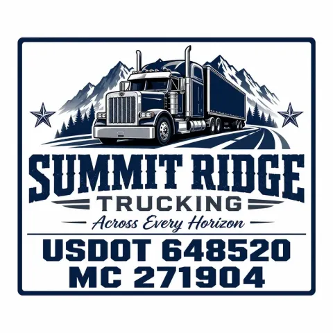 Summit Ridge Mountain Navy Door Decal Set design